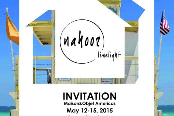 Nahoor at Maison&Objet Americas in Miami